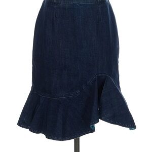 Leifsdottir asymmetrical mini skirt